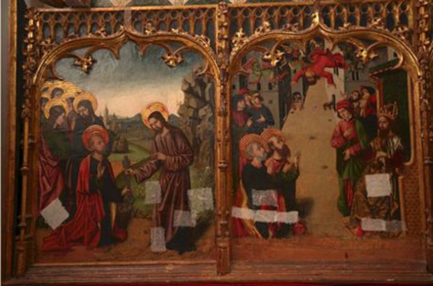 Rinasce antico retablo chiesa di Tuili rinasce-antico-retablo-chiesa-di-tuili-via-al-restauro