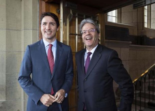 gentiloni-da-trudeau-insieme-su-migranti-e-libero-scambio