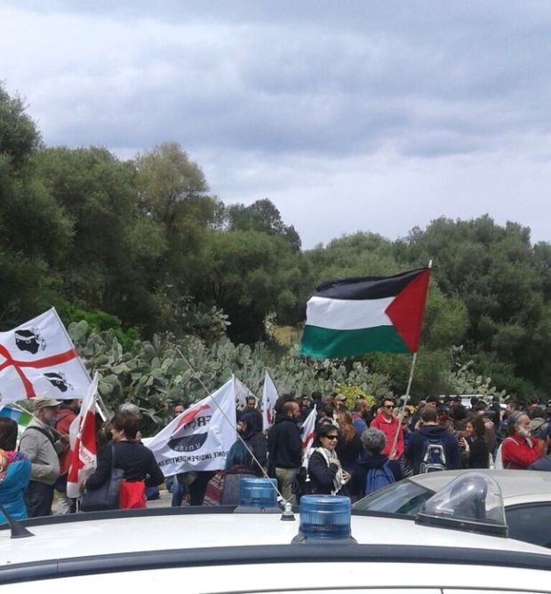 protesta-a-quirra-cinque-manifestanti-denunciati