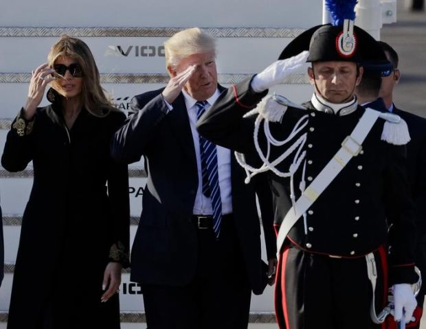 trump-a-roma-incontra-il-papa-mattarella-e-gentiloni