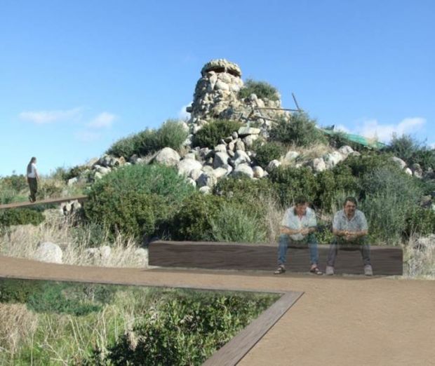 nuovo-look-per-la-spiaggia-de-is-mortorius-e-il-nuraghe-diana