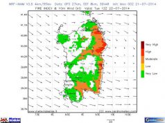Incendi in Sardegna, zone a rischio 22 luglio 2014 incendi-in-sardegna-zone-a-rischio-22-luglio-2014