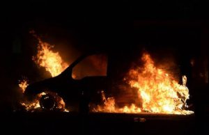 Quartucciu, automobile a fuoco quartucciu-automobile-a-fuoco