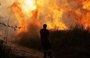 Paura a Isili, fiamme alle porte del paese villacidro-incendio-nella-notte-100-ettari-in-fiamme