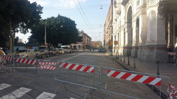 Cantiere terminato cantiere-terminato-via-roma-riapre-al-traffico