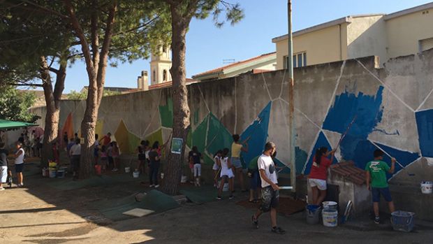 Murales e musica per difendere la terra murales-e-musica-per-difendere-la-terra-in-duecento-a-decimoputzu