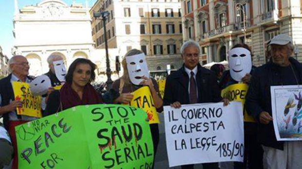 Bombe italiane a Arabia Saudita: "Tutto secondo la legge". M5s: Italia è parte attiva in guerra" bombe-italiane-a-arabia-saudita-and-quot-tutto-secondo-la-legge-and-quot-m5s-italia-and-egrave-parte-attiva-in-guerra-and-quot