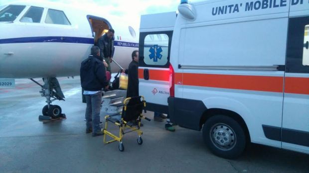 Cagliari cagliari-due-voli-ambulanza-a-roma-per-un-bimbo-di-20-giorni-e-una-di-13