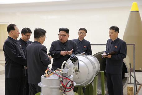 North Korean leader Kim Jong-un gives guidance to nuclear weaponization of ICBM