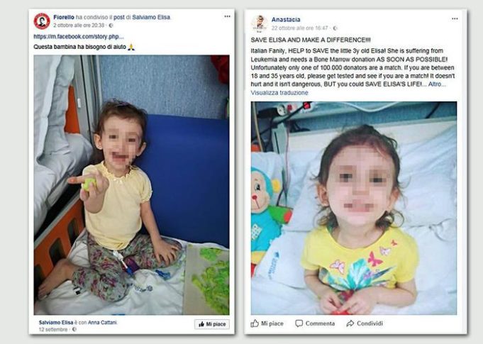 Per la bambina con leucemia gia' trovati donatori midollo
