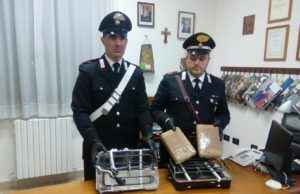 Carbonia, controlli a tappeto dei carabinieri: trovata cocaina e materiale non conforme a legge