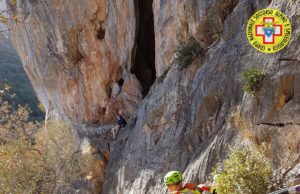 Domusnovas, arrampicatrice ferita: interviene soccorso alpino