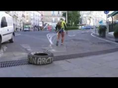 Sport estremi, Roberto Zanda il “massiccione” si allena a Cagliari in vista della gara nell’Artico