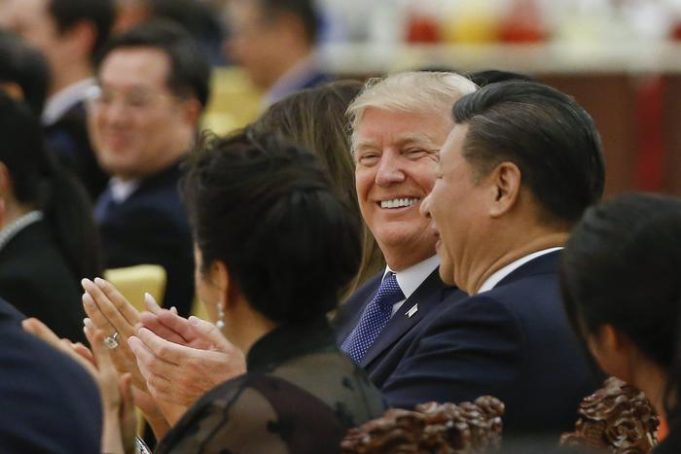US President Donald J. Trump visits China