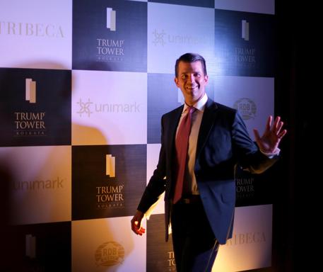 Donald Trump Jr. visits India