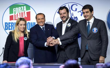 Center-right leaders meeting in Rome