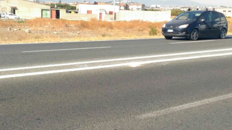 Selargius investito sulla 554 luogo incidente