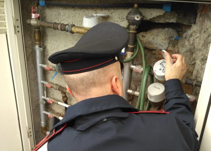 allacci abusivi carabinieri