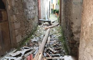 “Desulo è stata colpita da una tromba d’aria”