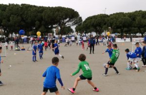 Calcio: festa per i 120 anni della Figc in Piazza dei Centomila