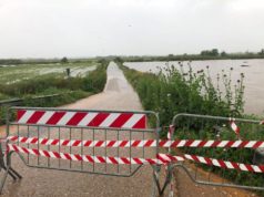Paura per la piena del Tirso, oristanese in emergenza