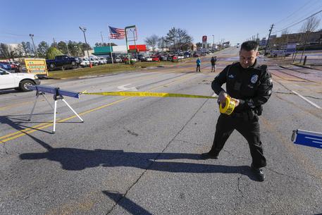 Large water main break in metropolitan Atlanta, Georgia