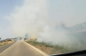 Fiamme a Maracalagonis, diversi ettari in fumo