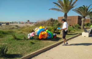 Controlli a tappeto della Municipale al Poetto: scattano sequestri