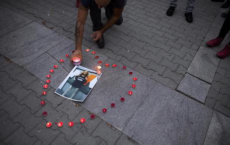 Vigil for killed journalist Viktoria Marinova