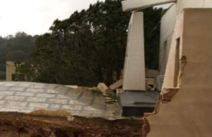 Tromba d’aria nel Capo di Leuca