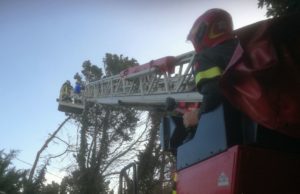 Maltempo, pioggia e vento: super lavoro dei vigili del fuoco di Oristano