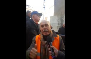 La manifestazione dei gilet gialli a Montecitorio, Pappalardo porta in piazza il suo popolo