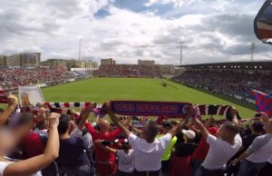 Cagliari, Ultras bloccato per un petardo alla Sardegna Arena