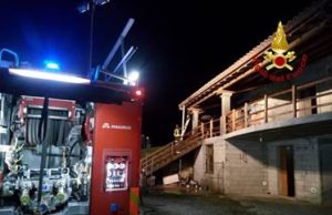 Oristano, intervento dei Vigili del fuoco per incendio in un’abitazione