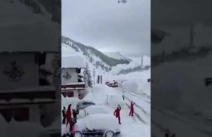 Emergenza valanghe nelle Alpi svizzere: le immagini