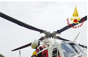 Escursionisti si perdono in montagna: interviene l’elicottero dei vigili