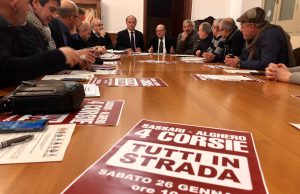 Tutti in strada, presidio per la 4 corsie Sassari- Alghero