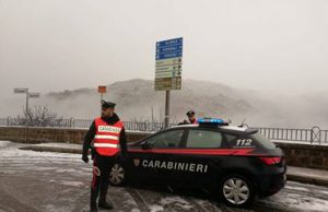 Maltempo: Nuoro, carabinieri presidiano strade per sicurezza