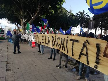 manifestanti de vizia