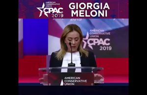 Meloni (Fdi) : ” La crisi dell’Europa è legata alla mancanza di sovranità dei popoli”