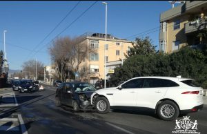 Cagliari, incidente stradale in viale Marconi: 2 feriti