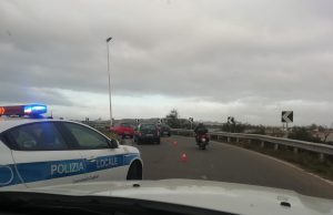 Cagliari, incidente in via Lungo Saline: traffico in tilt