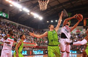 Basket, urlo biancoverde in Turchia: battuto Pinar 87-68