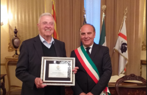 Wilfried Hegemann, 50 anni ad Alghero: il riconoscimento del Sindaco