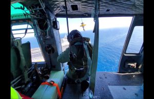 Cagliari, elicottero dell’Aeronautica Militare soccorre una crocerista in gravi condizioni su MsC Bellissima