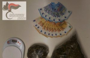 Bari Sardo, sorpreso con 650 gr. di marijuana: arrestato