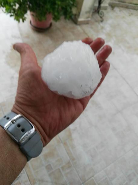 ++ A Pescara chicchi grandine grandi come arance, feriti ++