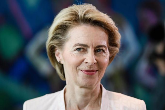 Ursula von der Leyen announces via Twitter that she will resign from her post as German Defense Minister