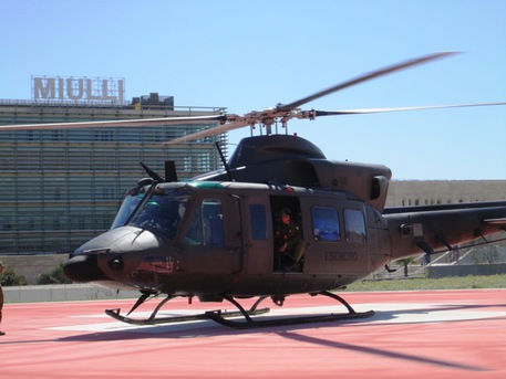 ESERCITO ITALIANO: LA BRIGATA MECCANIZZATA PINEROLO HA SCELTO ELISUPERFICIE 'OSPEDALE MIULLI' ESERCITAZIONE STUPOR MUNDI