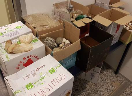 Cagliari, nuovi sequestri di sabbia e conchiglie all'aeroporto di Elmas